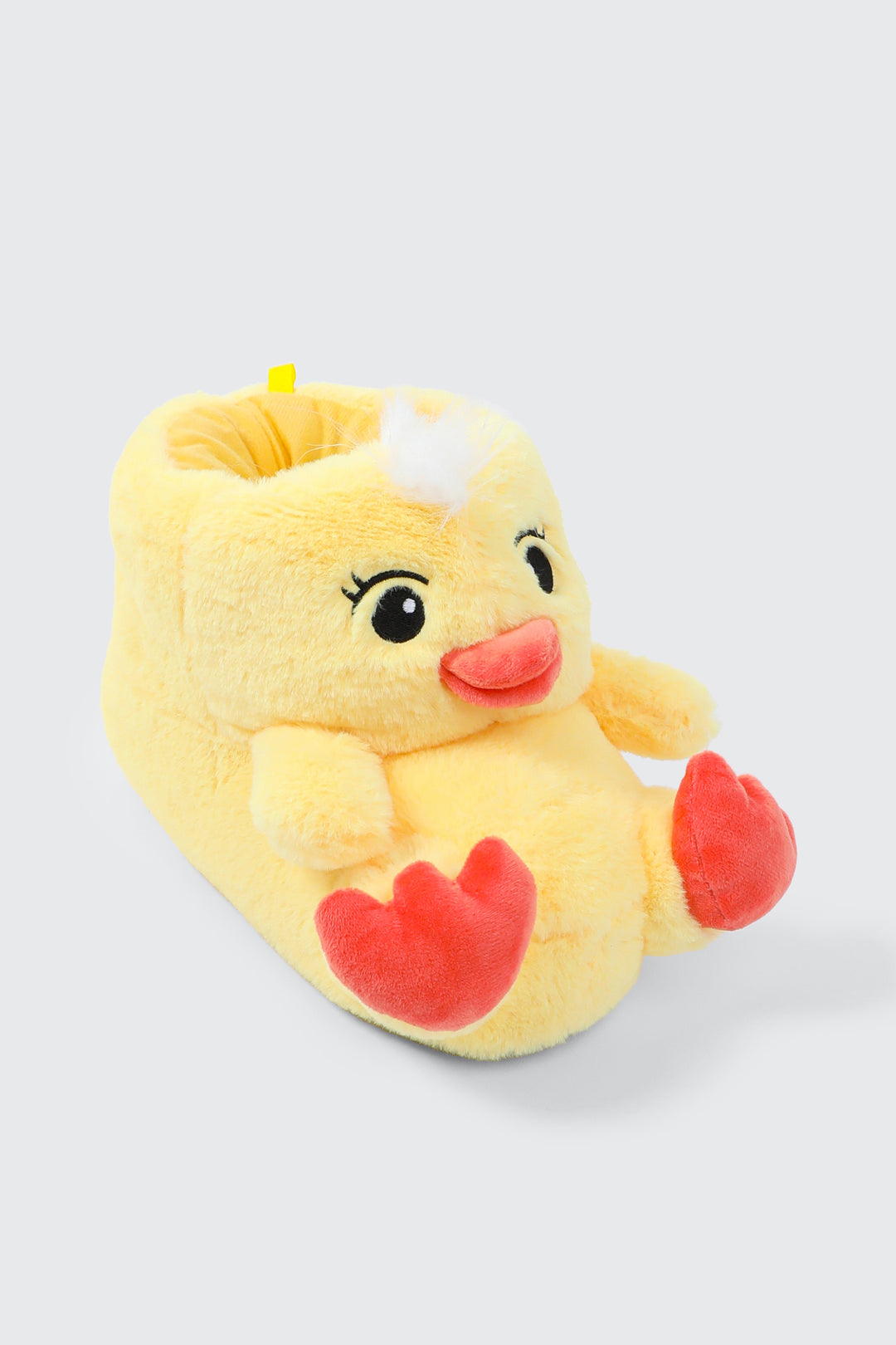 Plush Yellow Duck Slippers