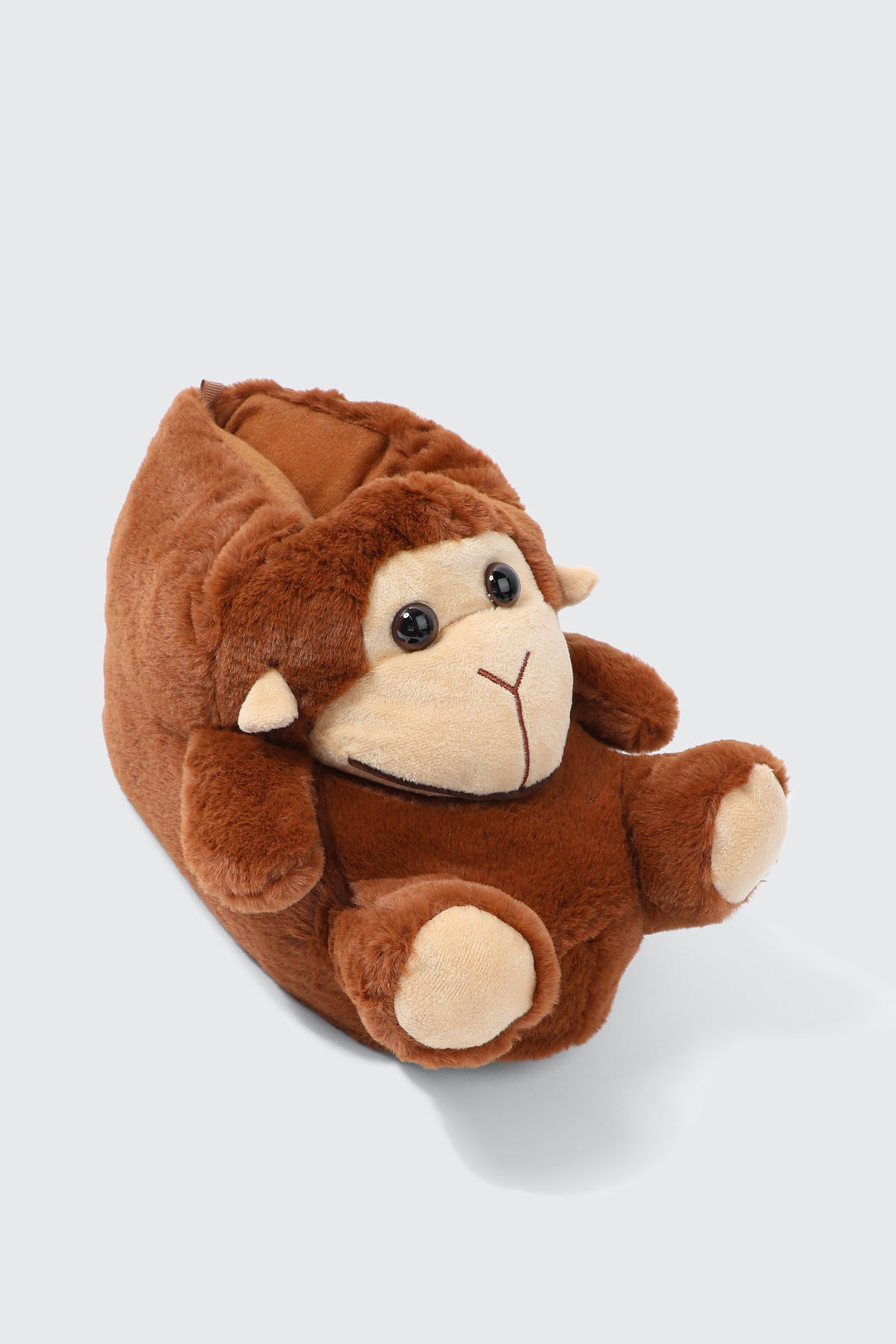 Plush Monkey Slippers