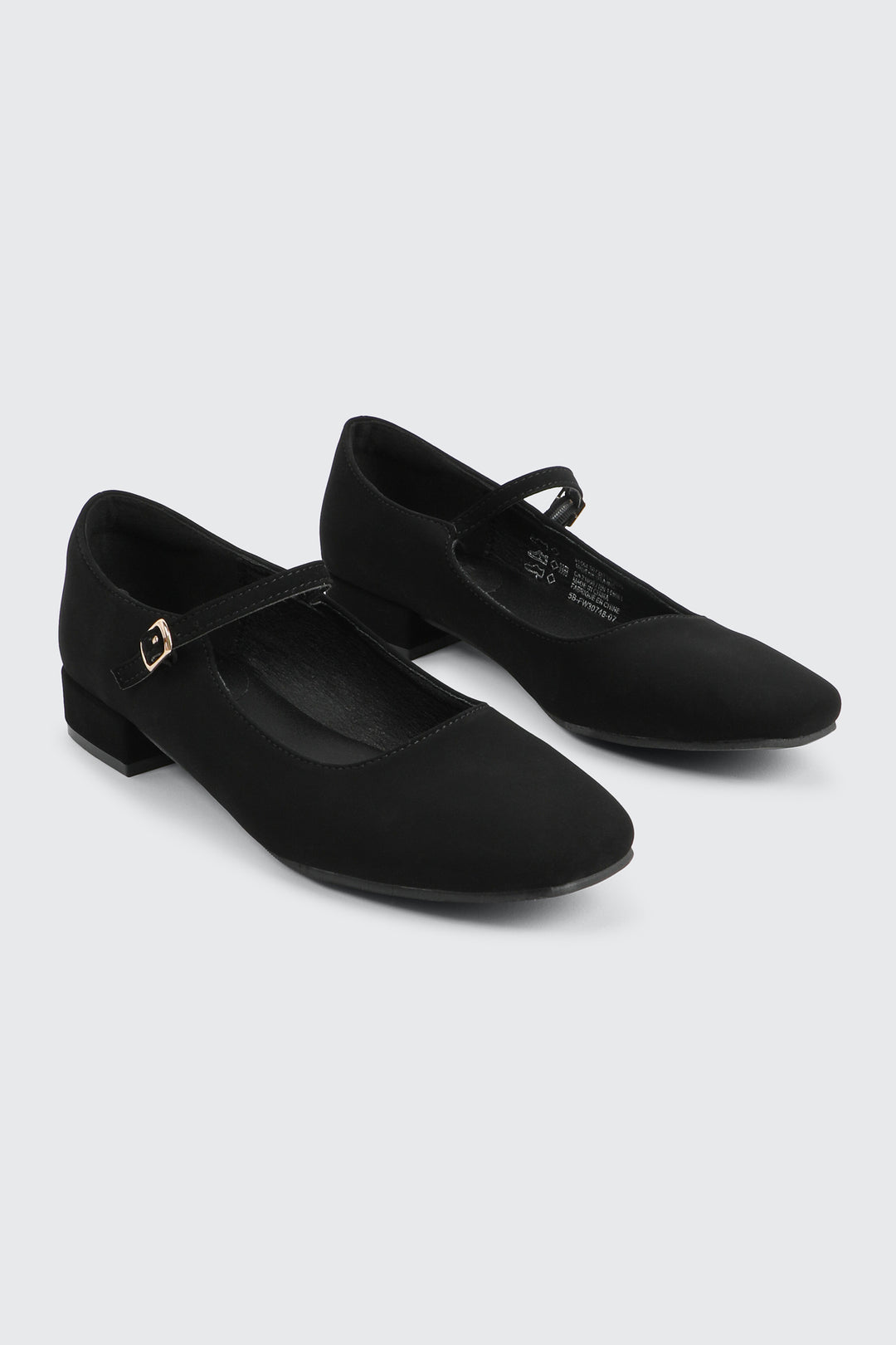 Chaussures Mary Jane à talon bas