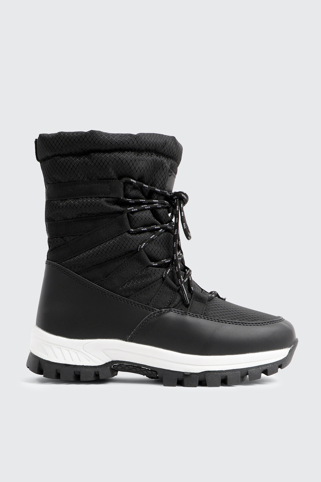 Lace Up Snow Boots