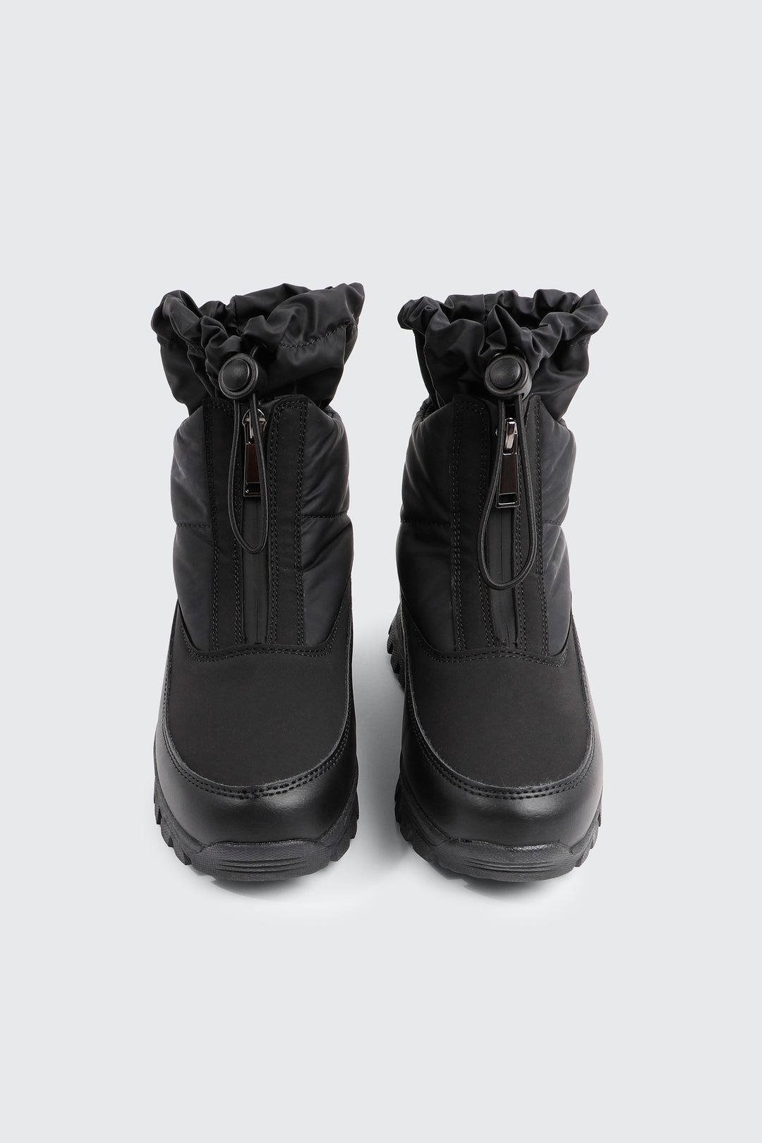 Bungee Lace Snow Boots