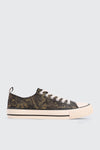 Espadrilles basses en toile camouflage