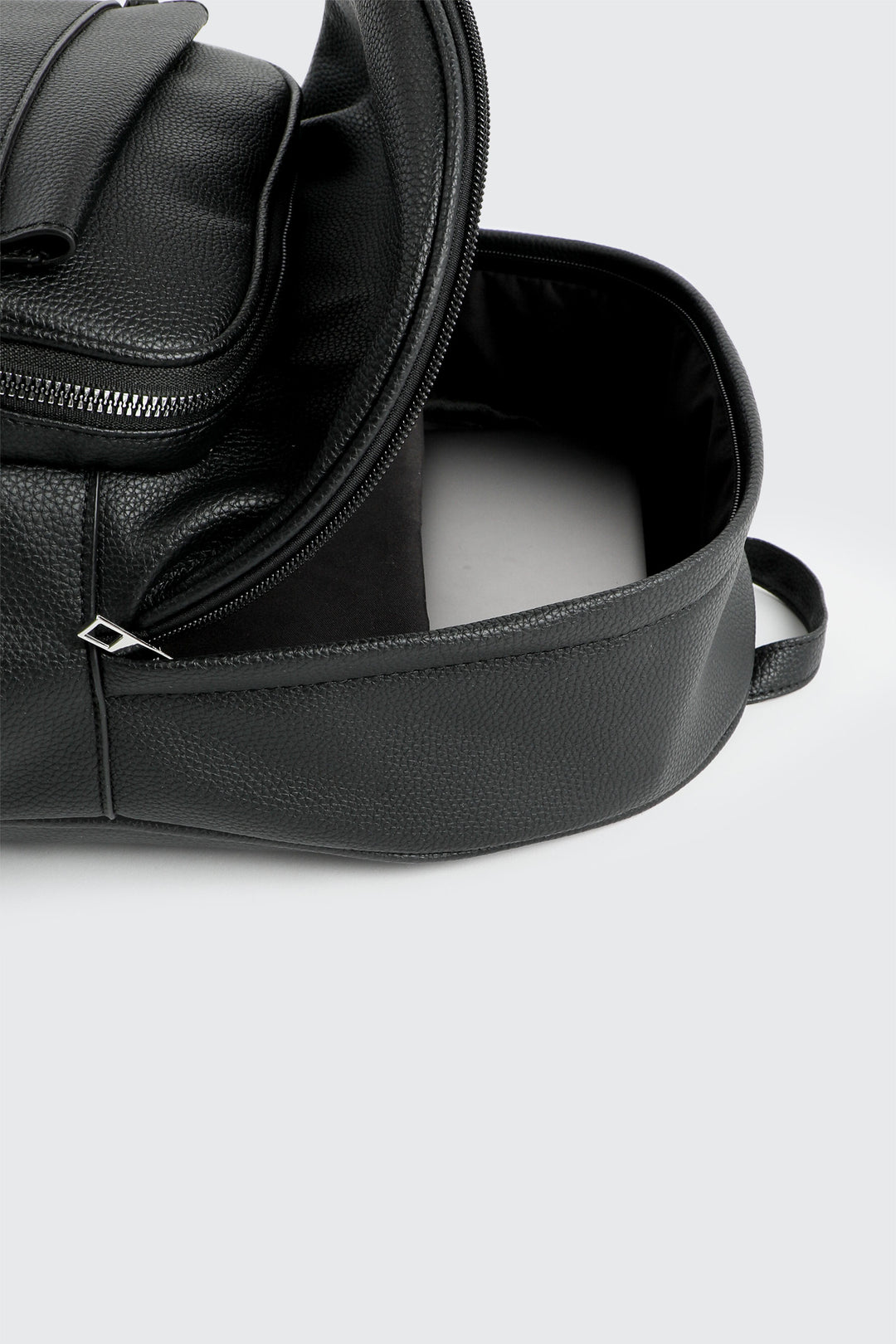 Faux Leather Backpack