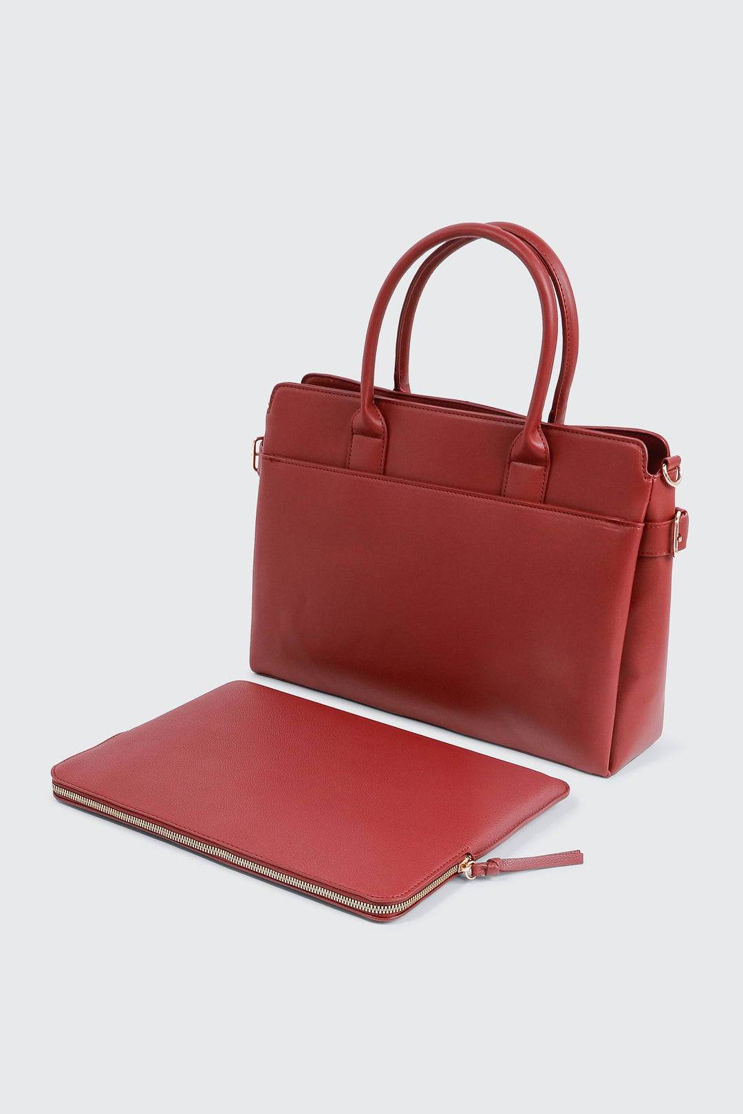 Fourre-tout avec pochette d'ordinateur portable