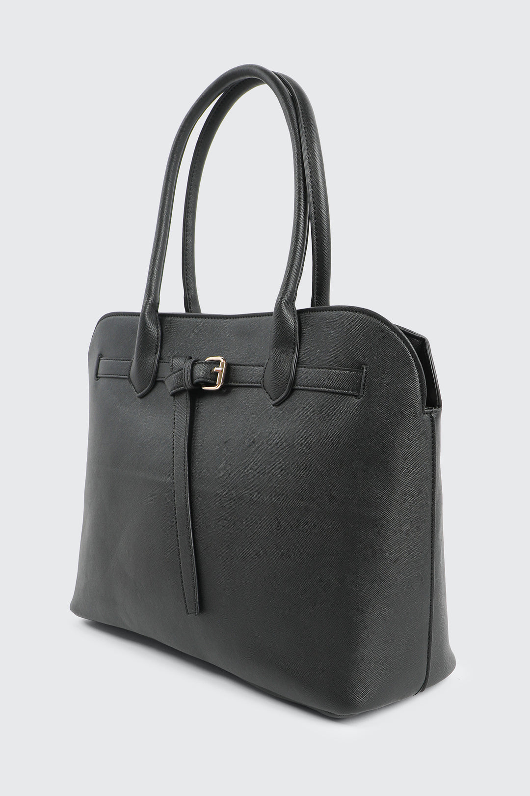 Grand sac fourre-tout à détail de boucle