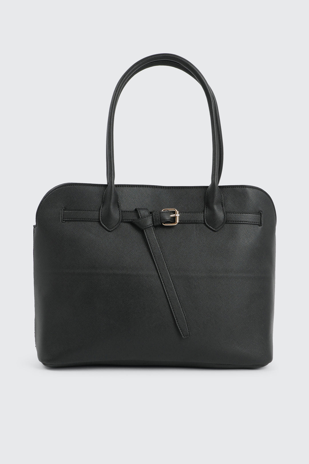 Grand sac fourre-tout à détail de boucle