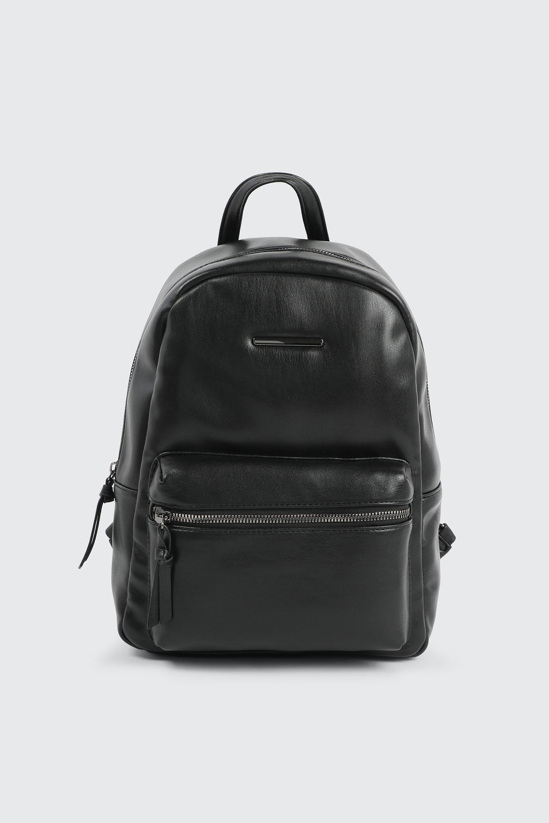Faux Leather Backpack