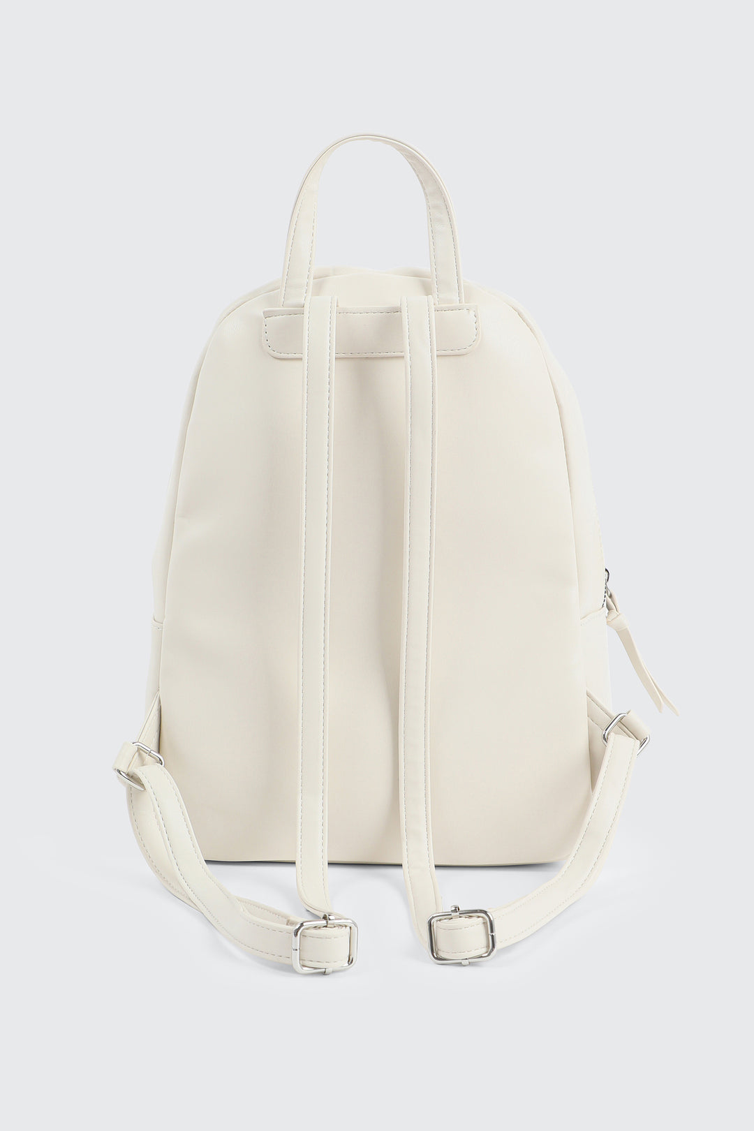 Faux Leather Backpack