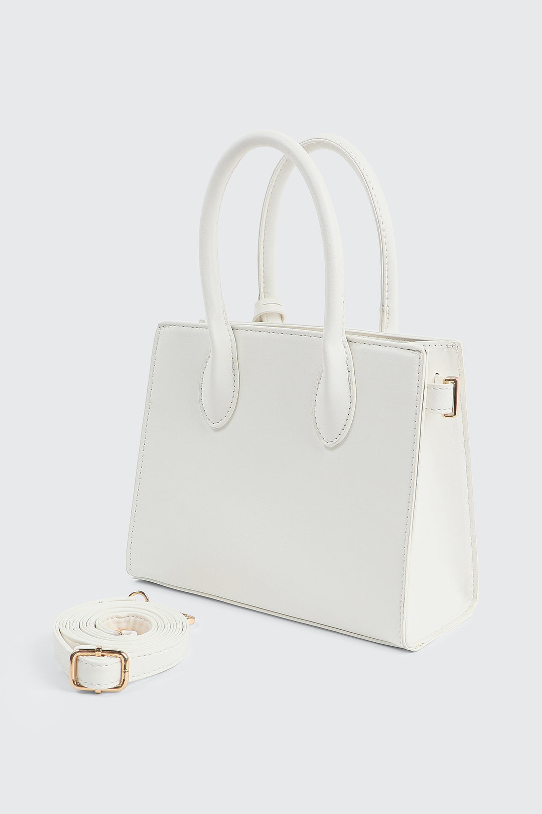 Small Tote Bag with Keychain