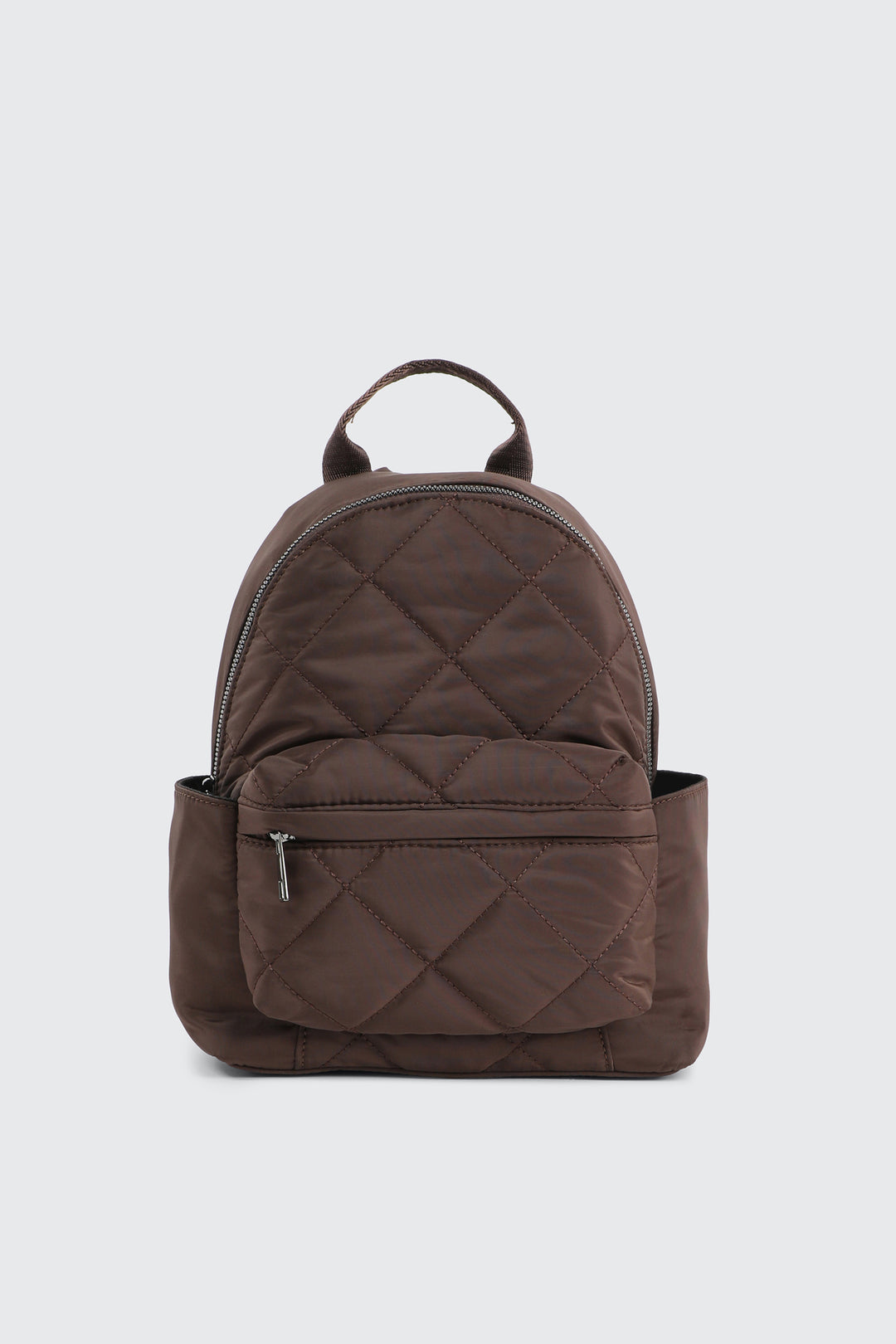 Quilted Nylon Backpack