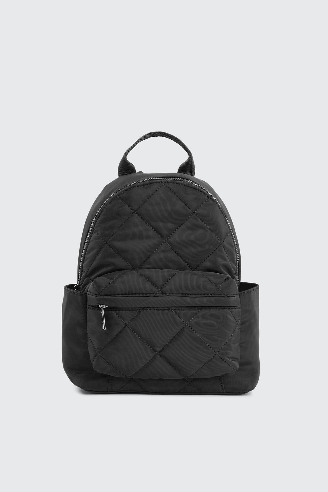 Quilted Nylon Backpack