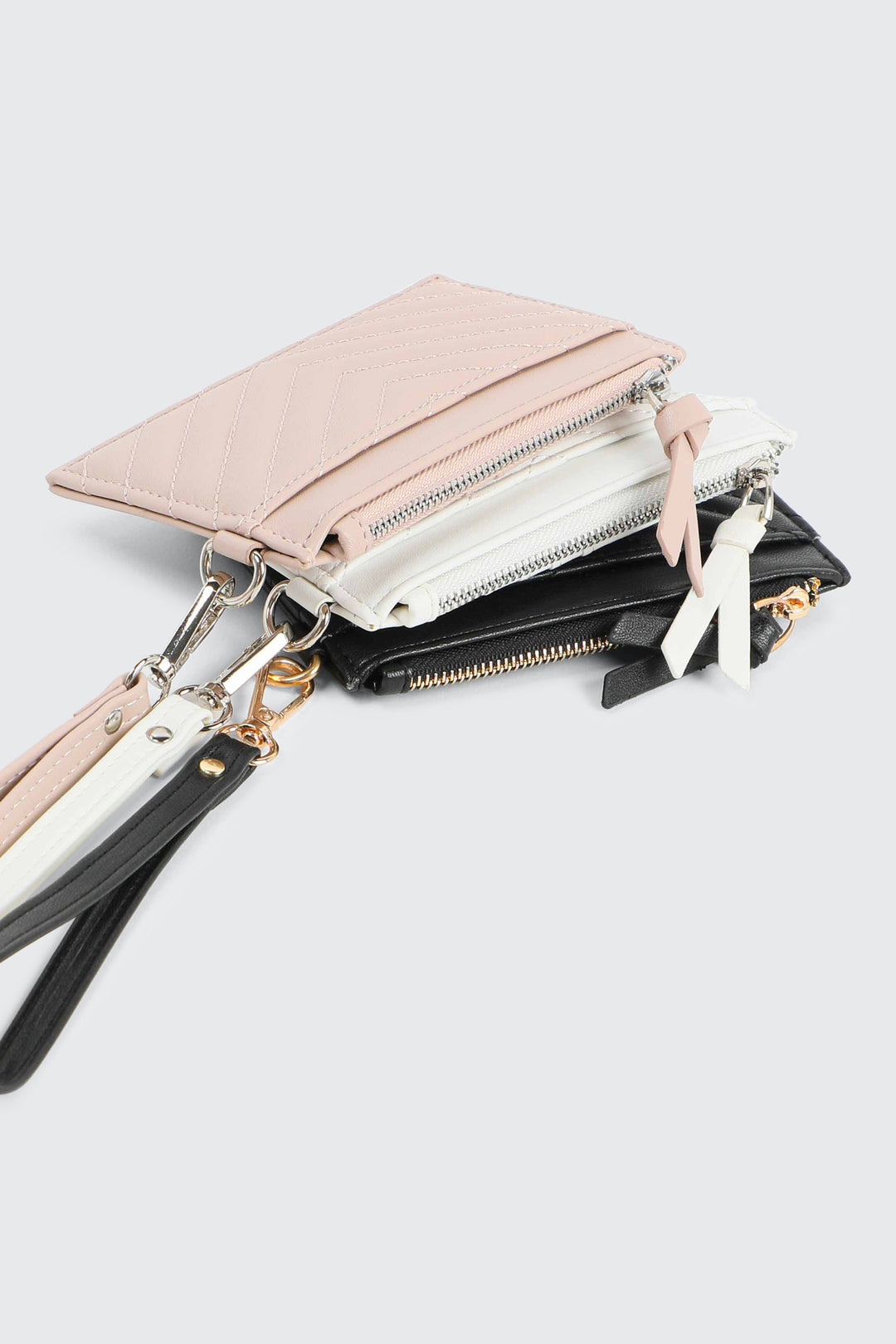 Topstitched Flat Wallet