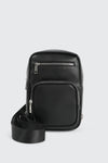 Faux Leather Sling Bag