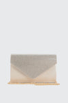 Rhinestone Envelope Clutch
