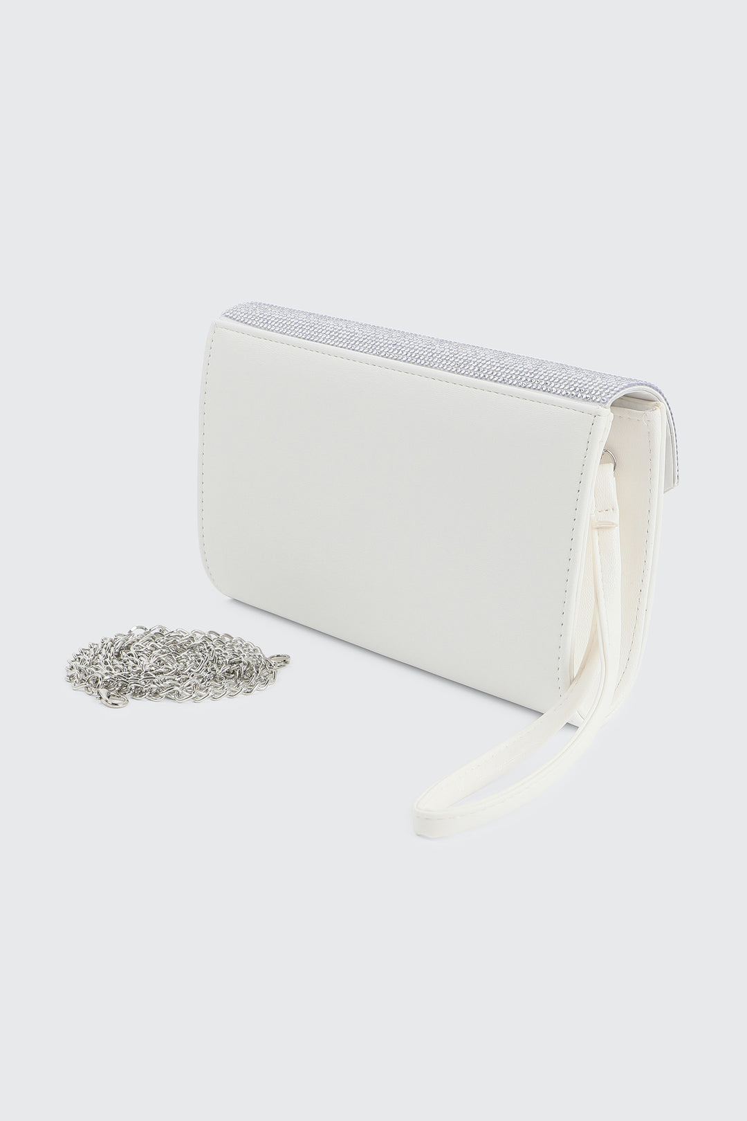 Rhinestone Envelope Clutch