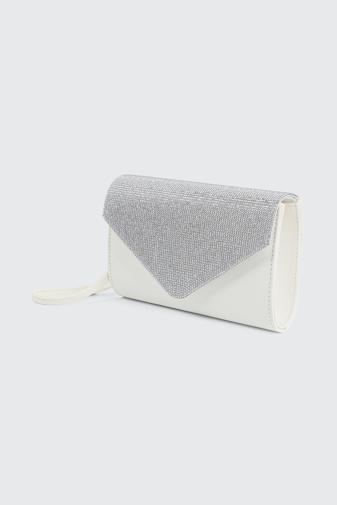 Rhinestone Envelope Clutch