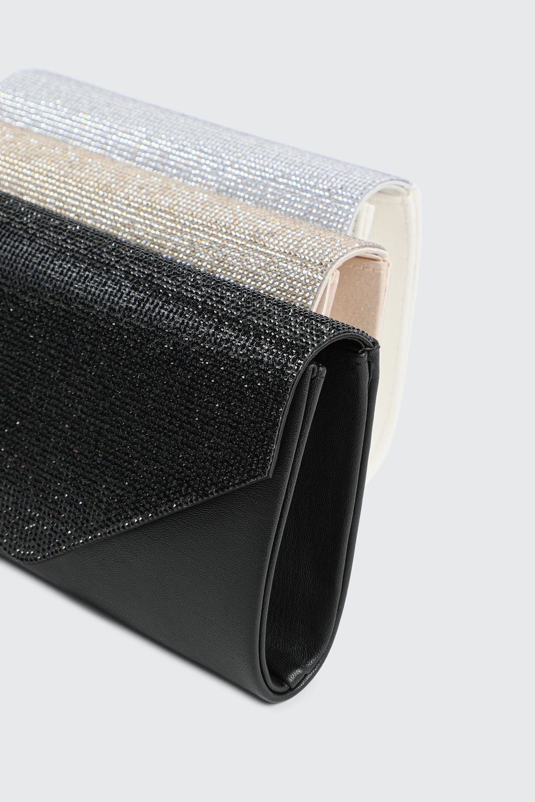Rhinestone Envelope Clutch