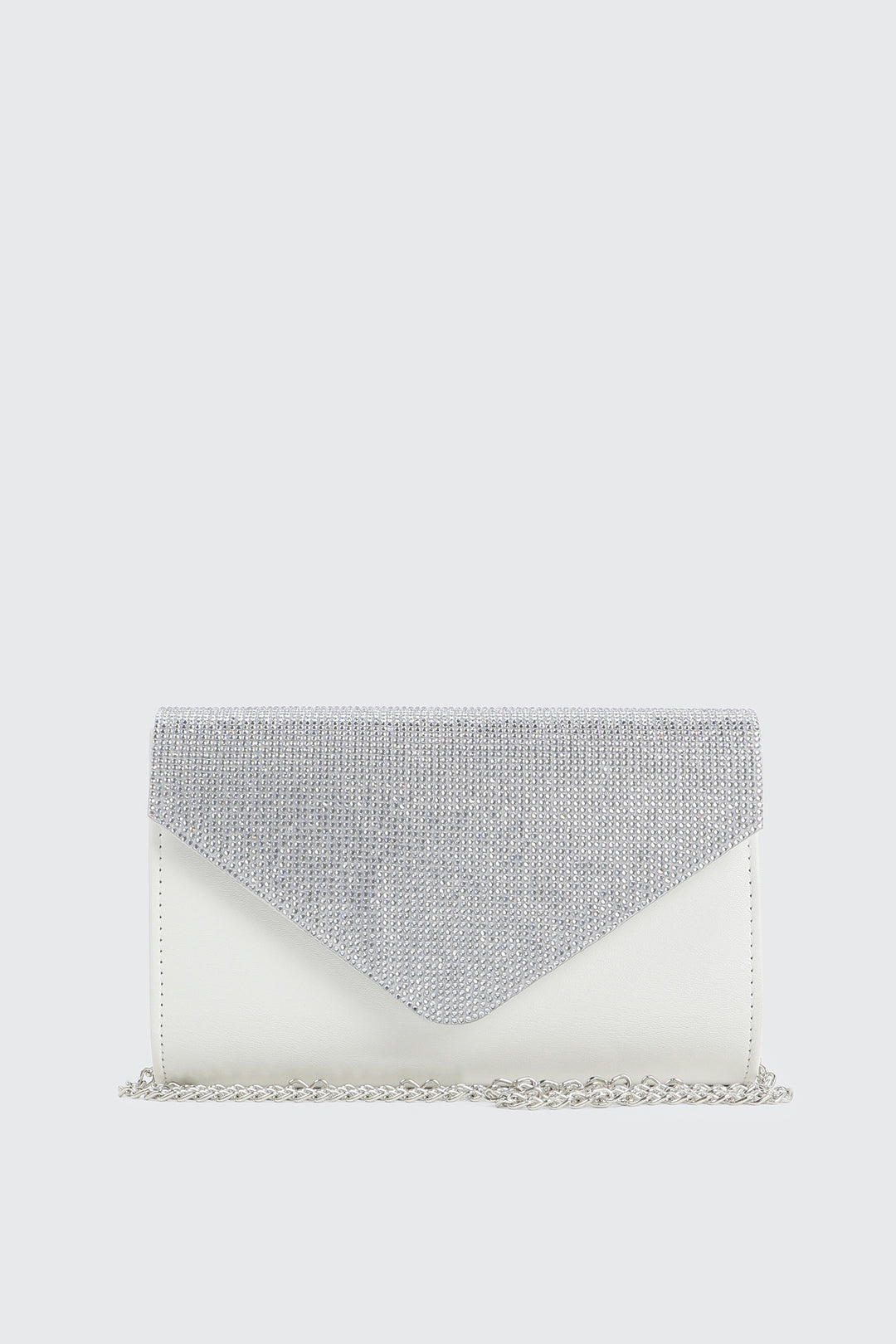 Rhinestone Envelope Clutch