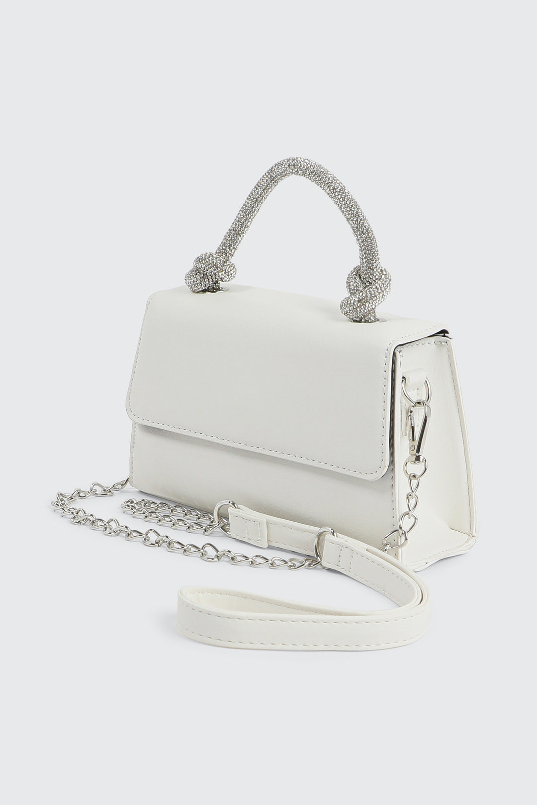 Knotted Strap Evening Bag