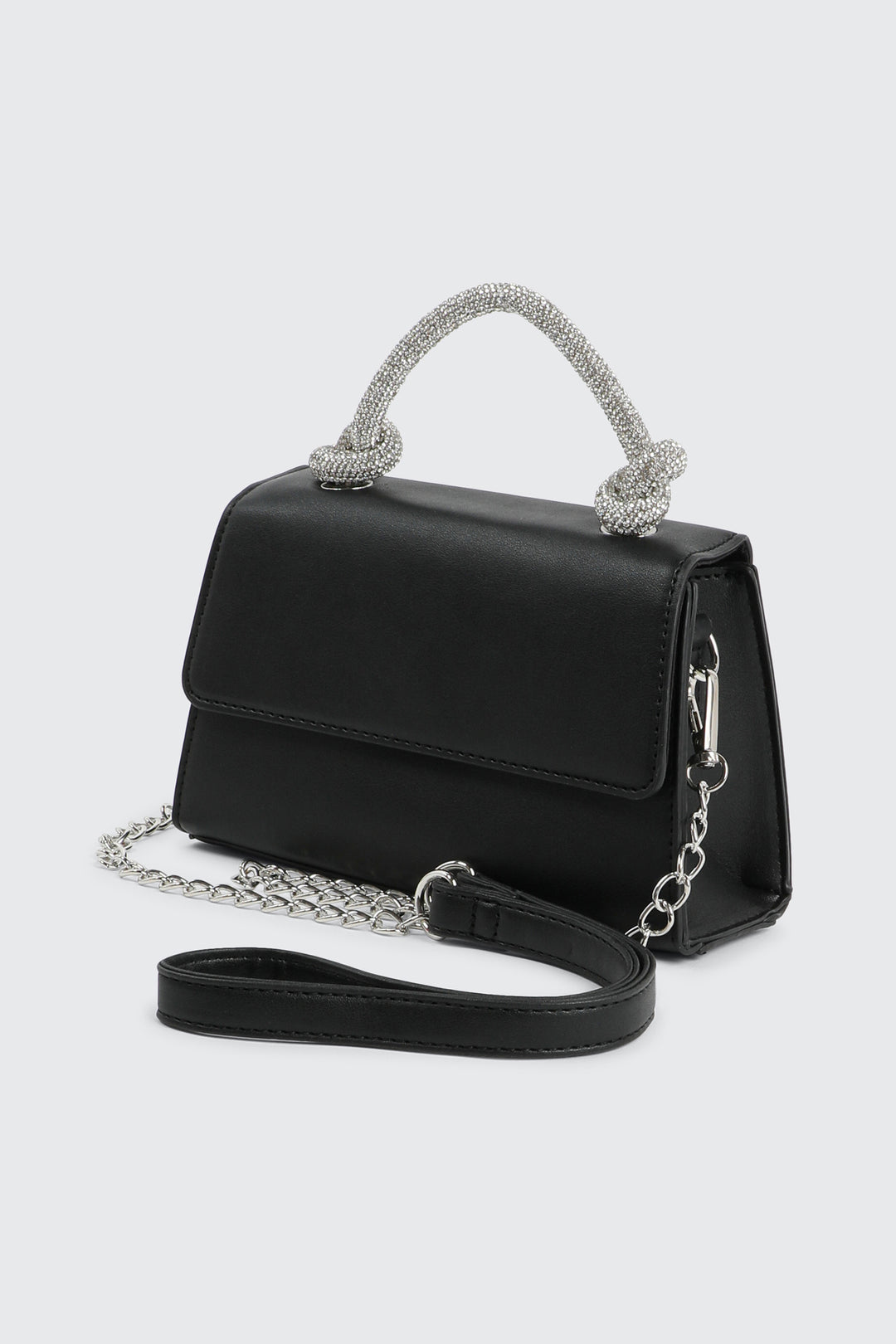 Knotted Strap Evening Bag