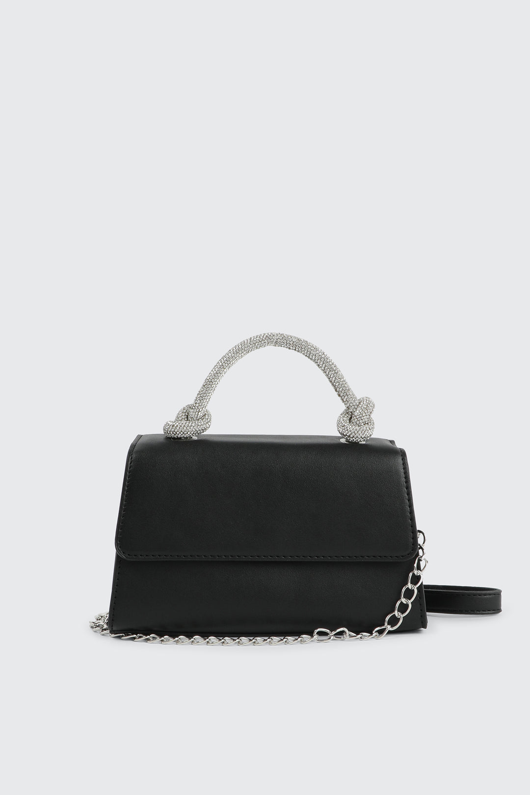 Knotted Strap Evening Bag