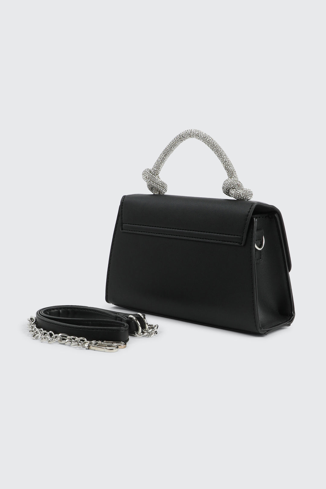 Knotted Strap Evening Bag