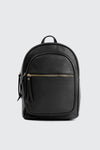 Small Faux Leather Backpack