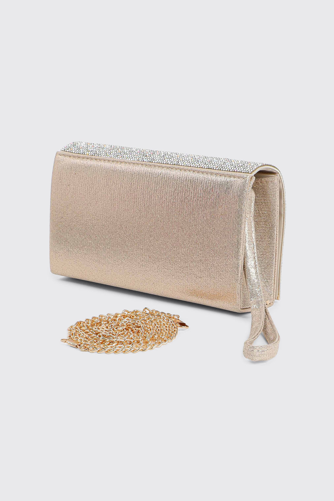 Ombré Rhinestone Clutch