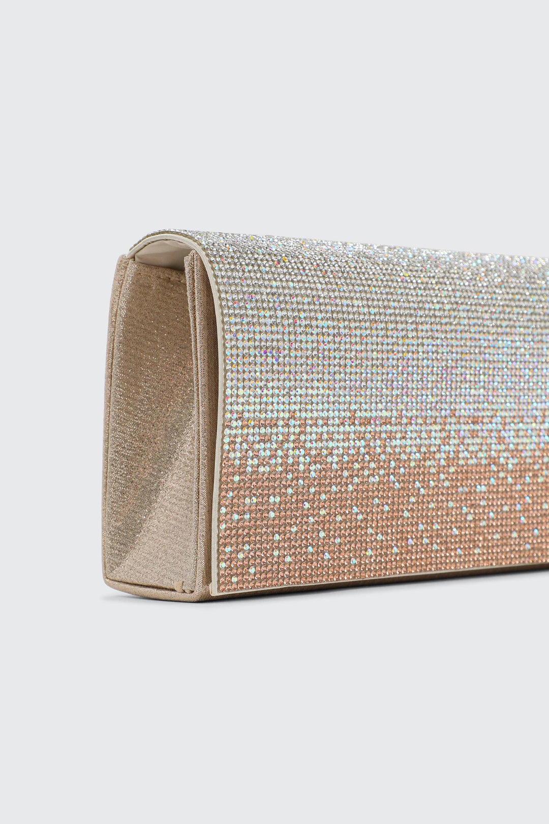 Ombré Rhinestone Clutch