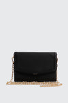 Evening Bag with Gold Toned Chain Strap