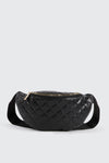 Sac banane en faux cuir matelassé