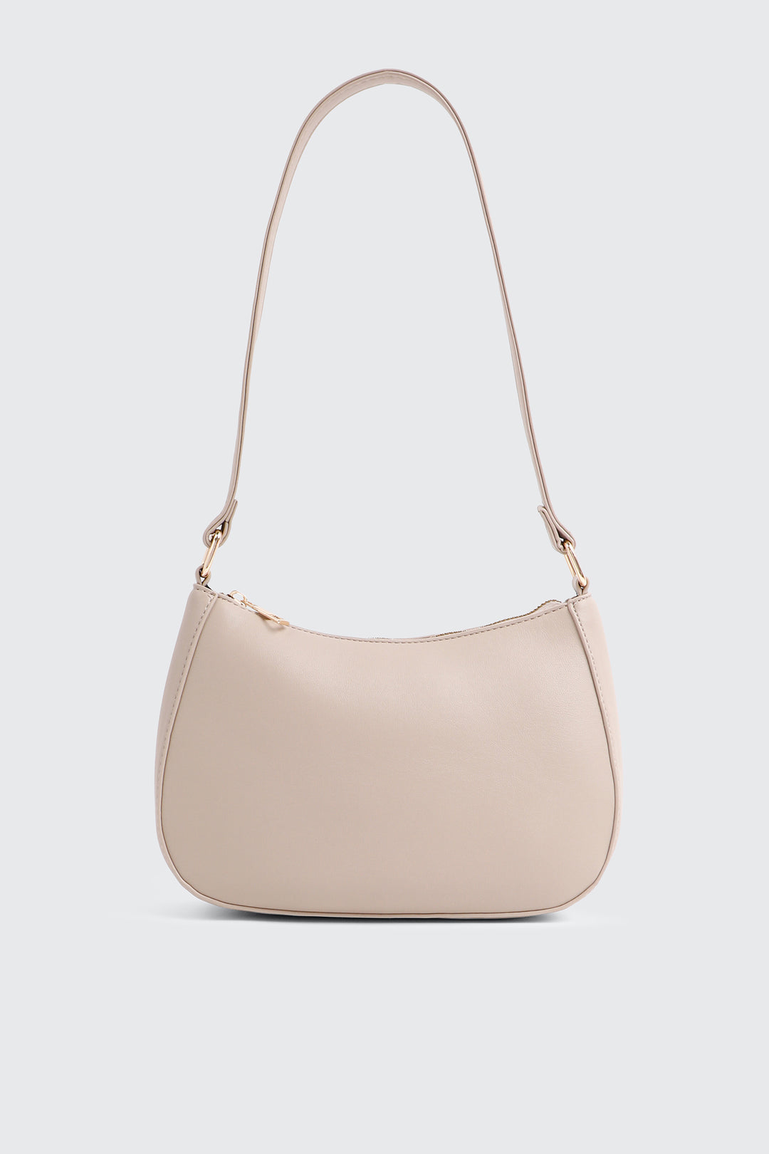Faux Leather Shoulder Bag