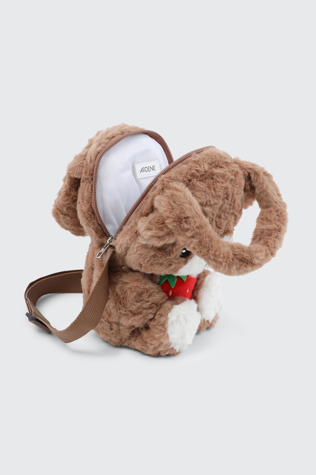 Plush Animal Crossbody Bag