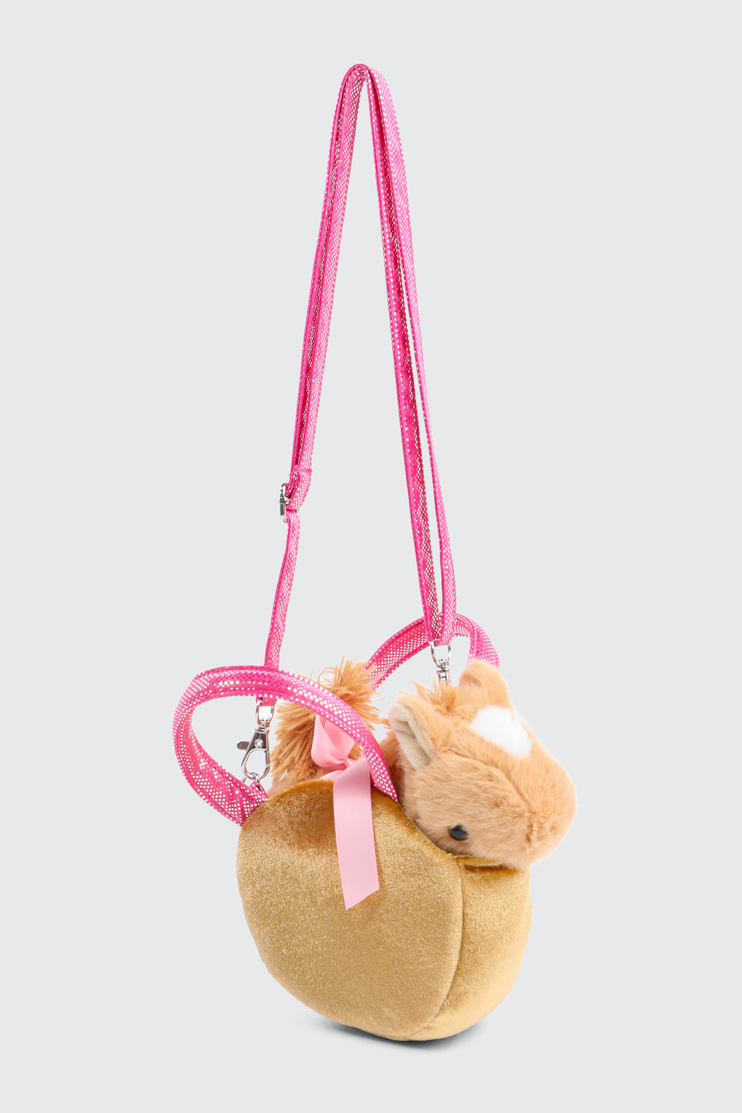 Purse with Animal Plushie