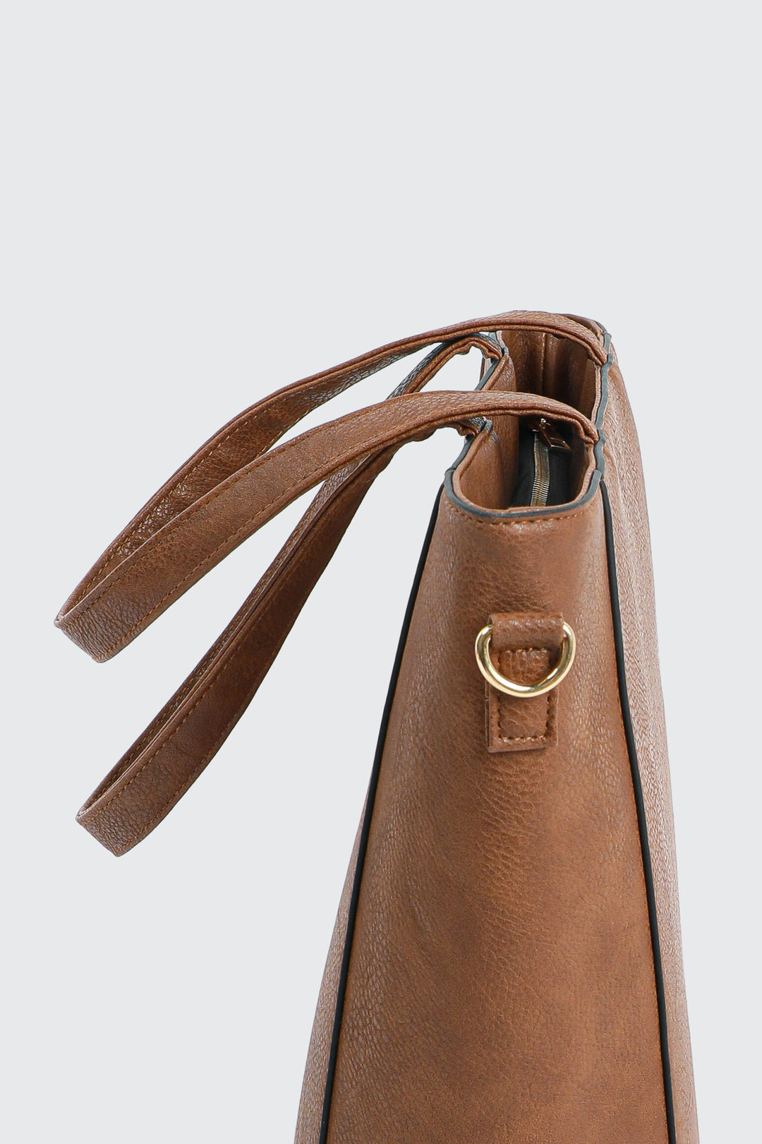 Minimalist Faux Leather Tote Bag