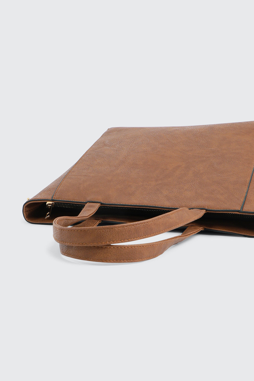 Minimalist Faux Leather Tote Bag