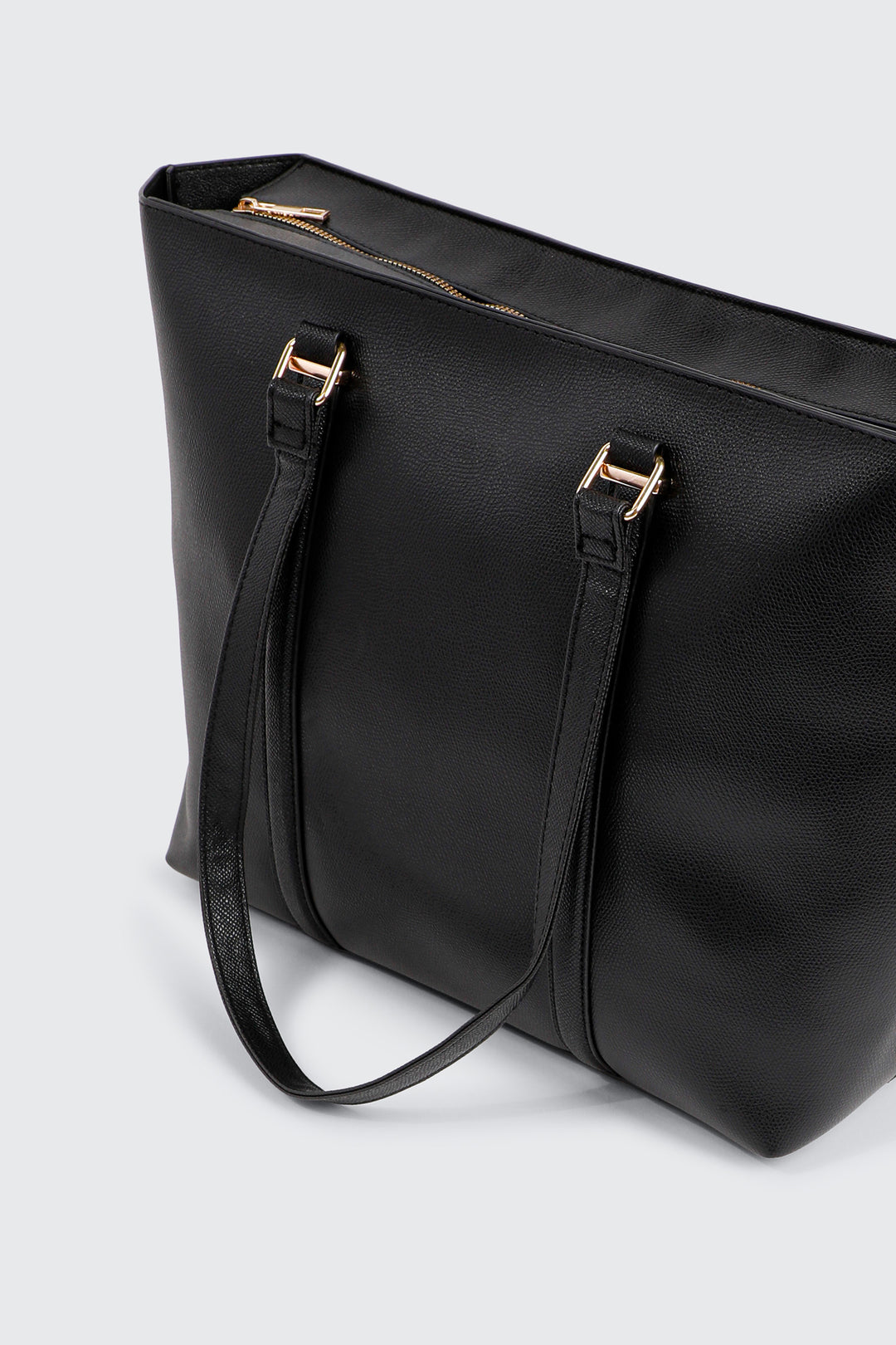 Grand sac fourre-tout en faux cuir