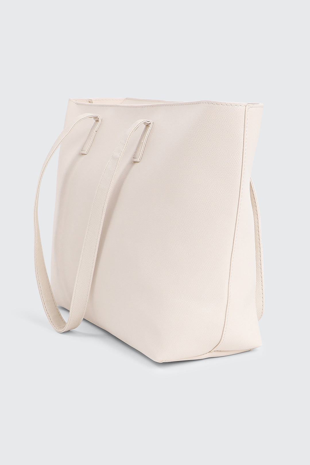 Grand sac fourre-tout en faux cuir