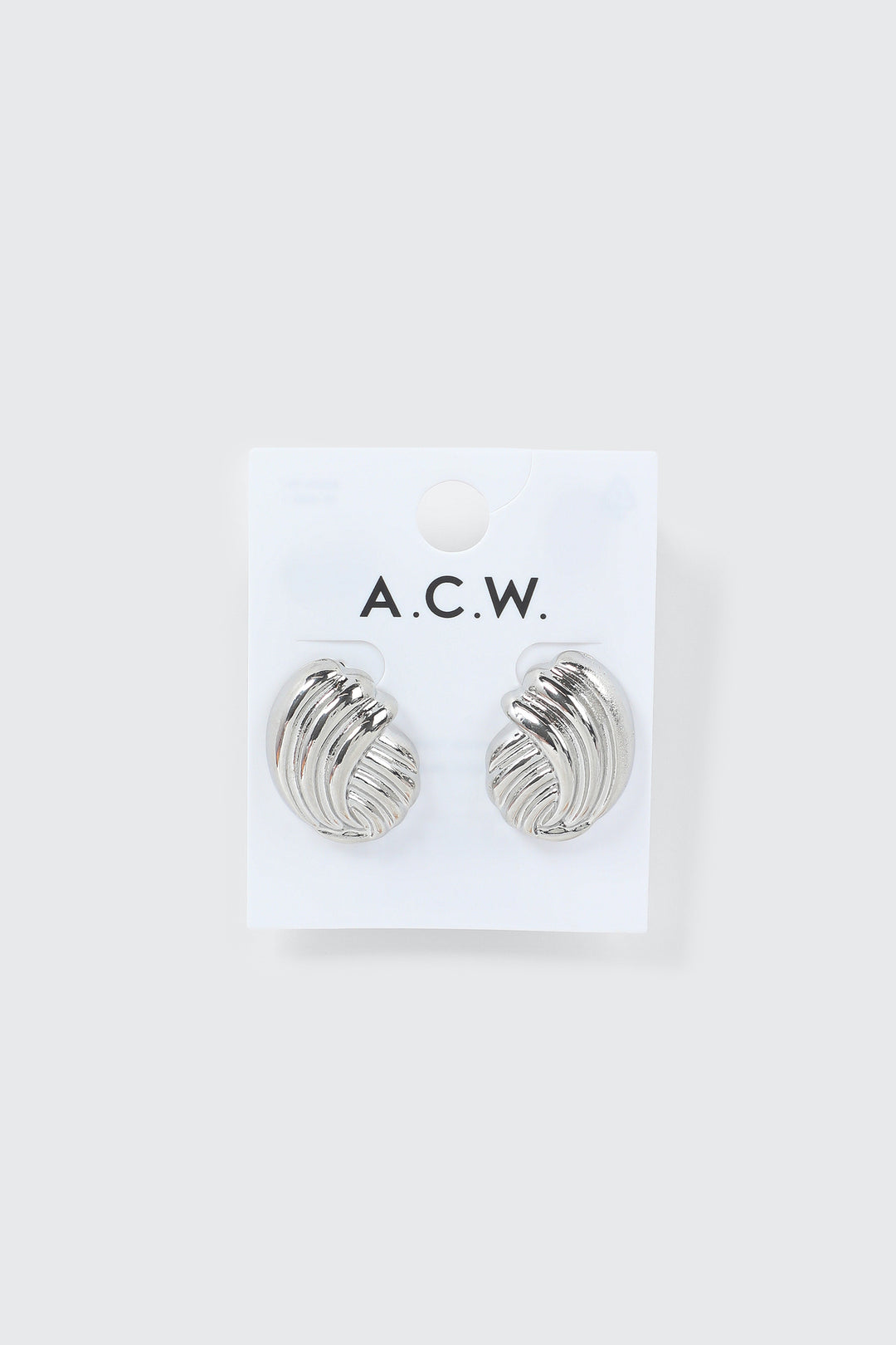 Boucles d'oreilles torsadées