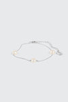 14K Gold Plated Pearl Bracelet