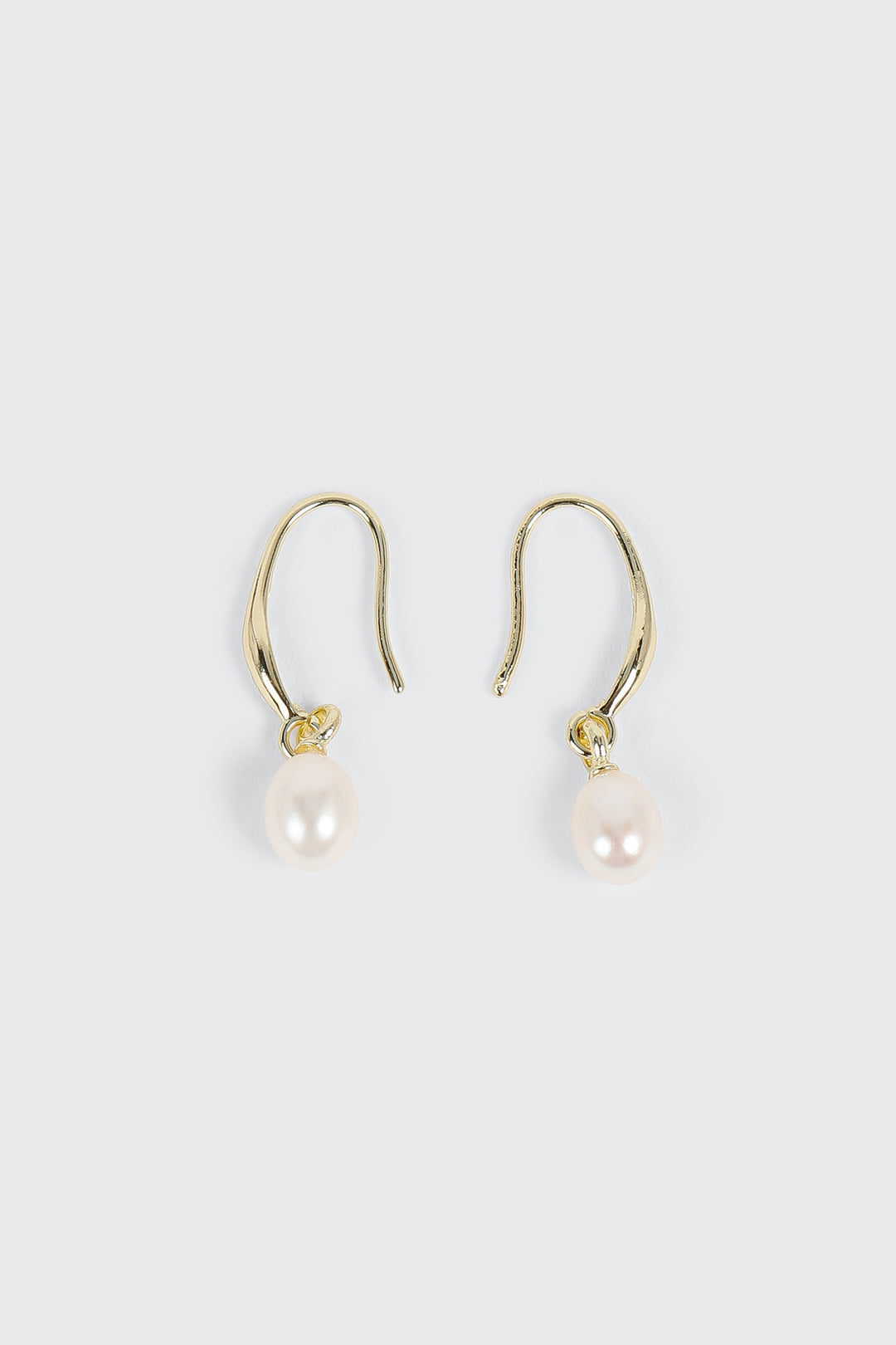 14K Gold Plated Pearl Earrings
