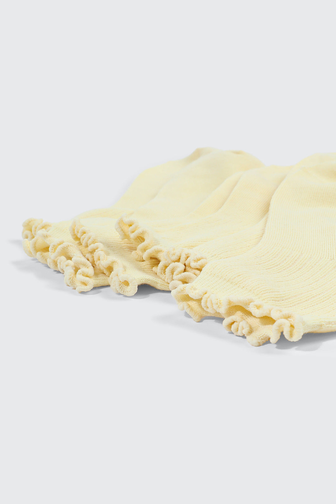 3 paires de chaussettes courtes à frisons