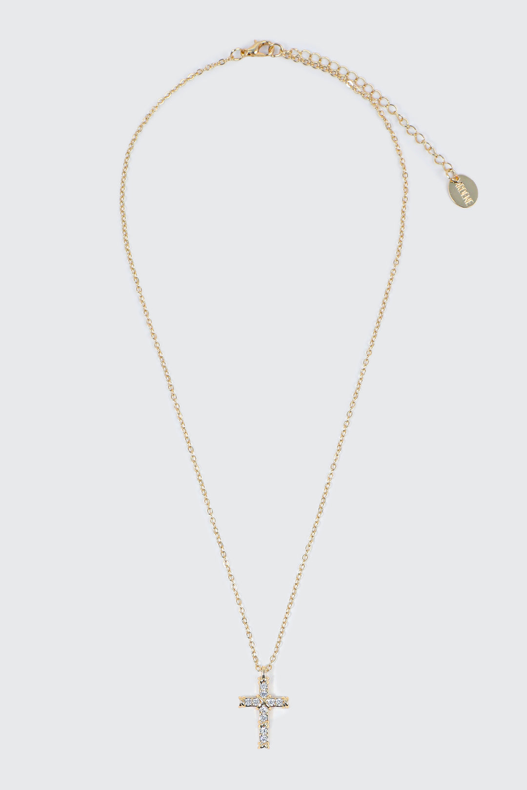 14K Gold Plated Cross Necklace