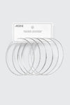 3-Pack Large Hoop Earrings
