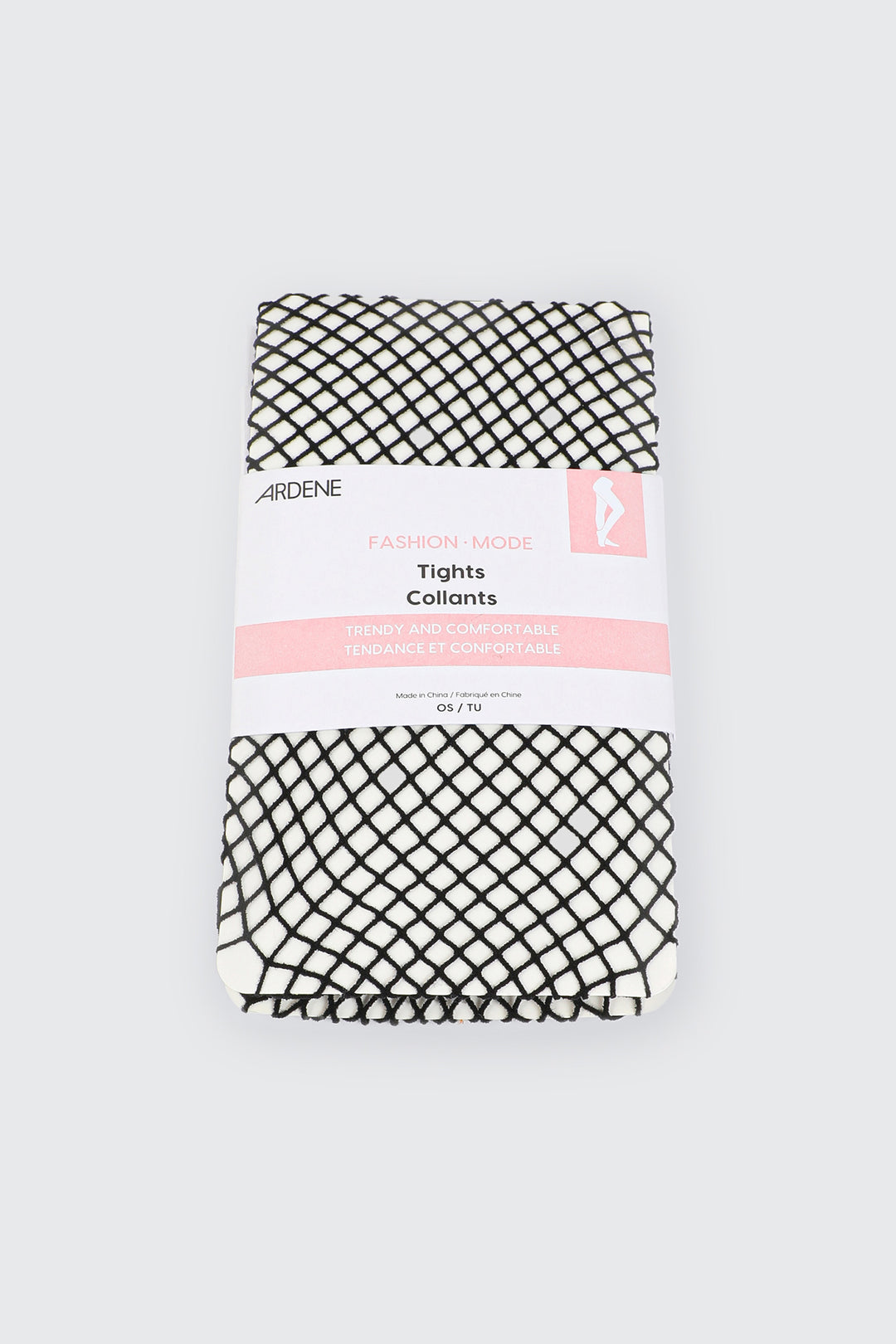 Collant en résille à mailles moyennes