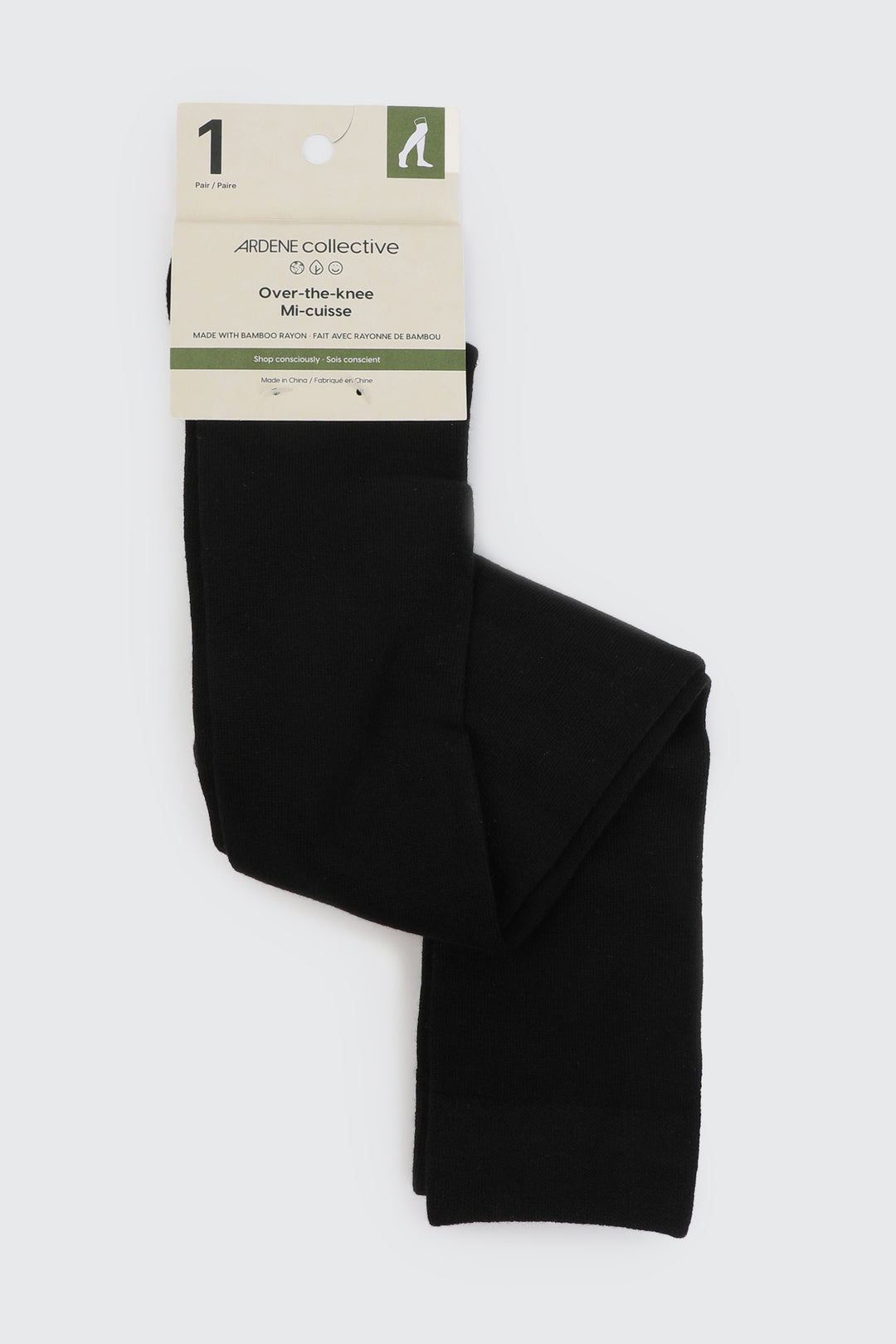 Bamboo Rayon Over-the-Knee Socks