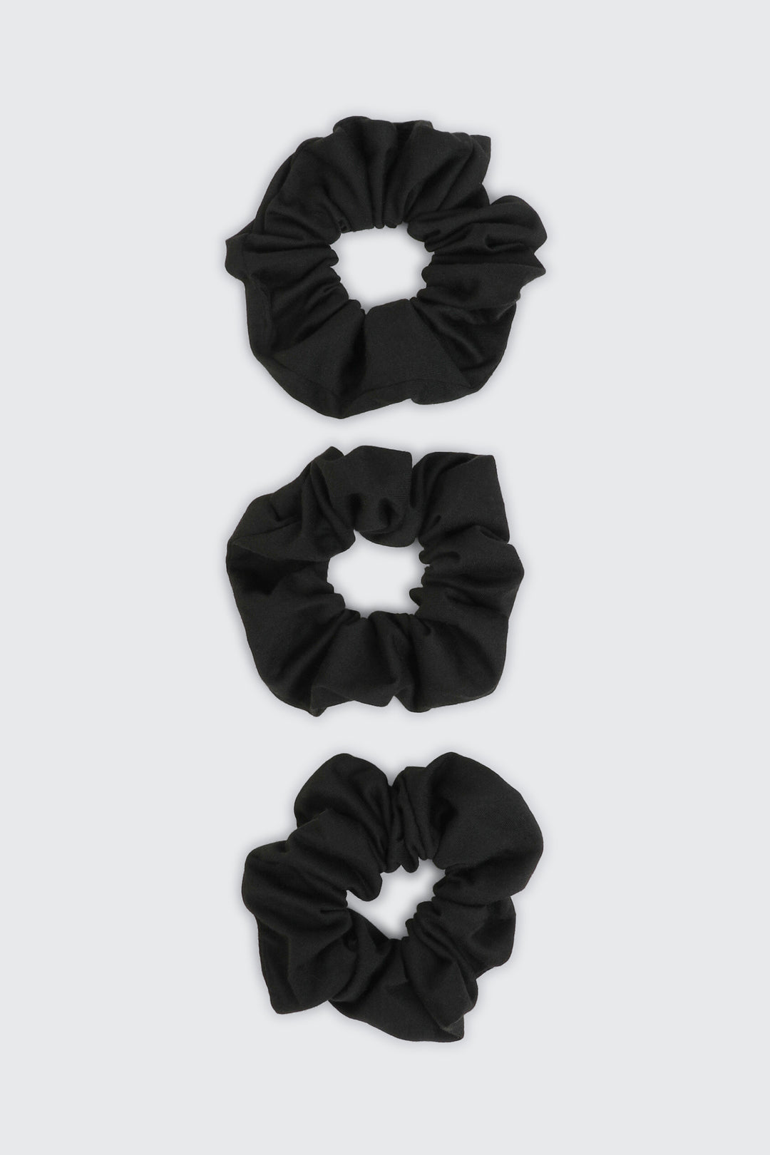 3-Pack Solid Scrunchies