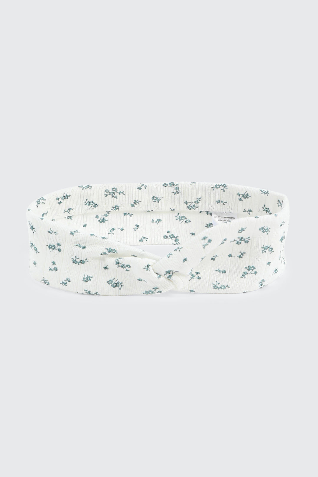 Floral Headwrap with Knot