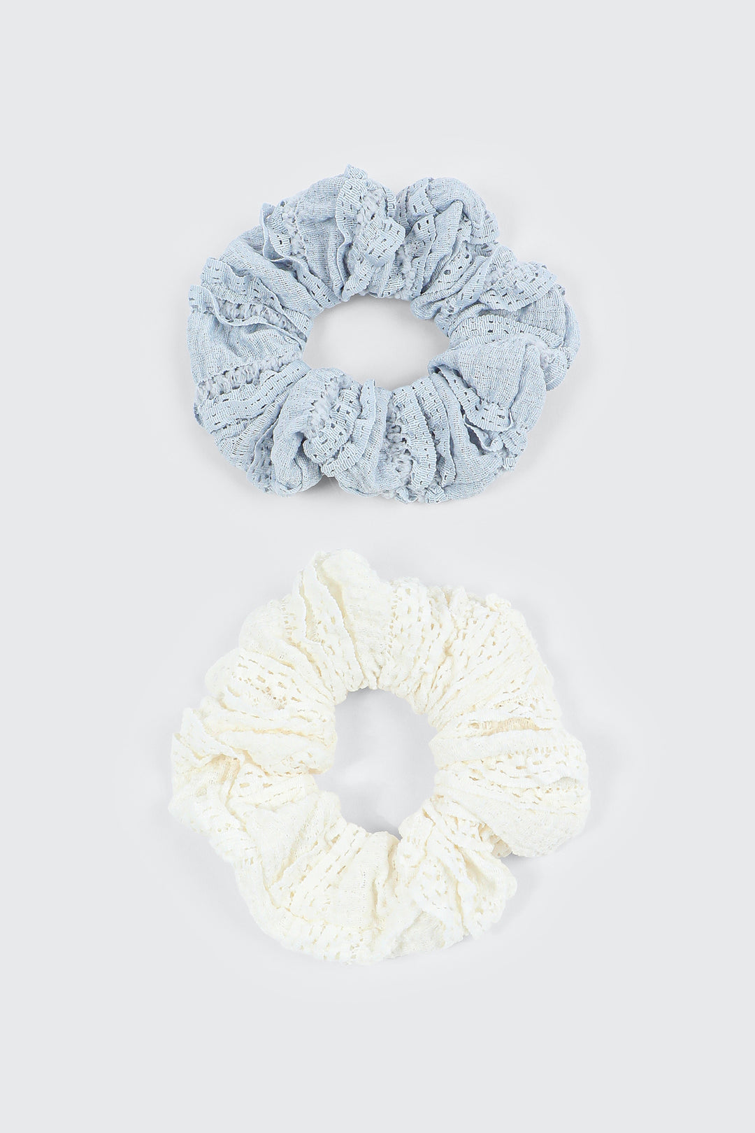 2-Pack Lace Scrunchies