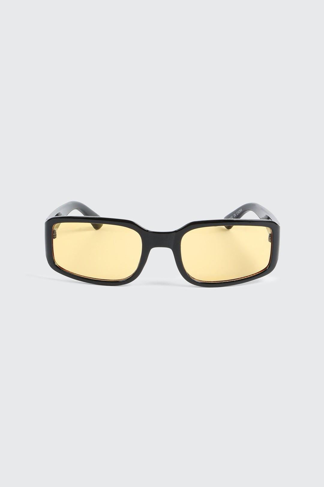 Yellow Lense Shield Sunglasses